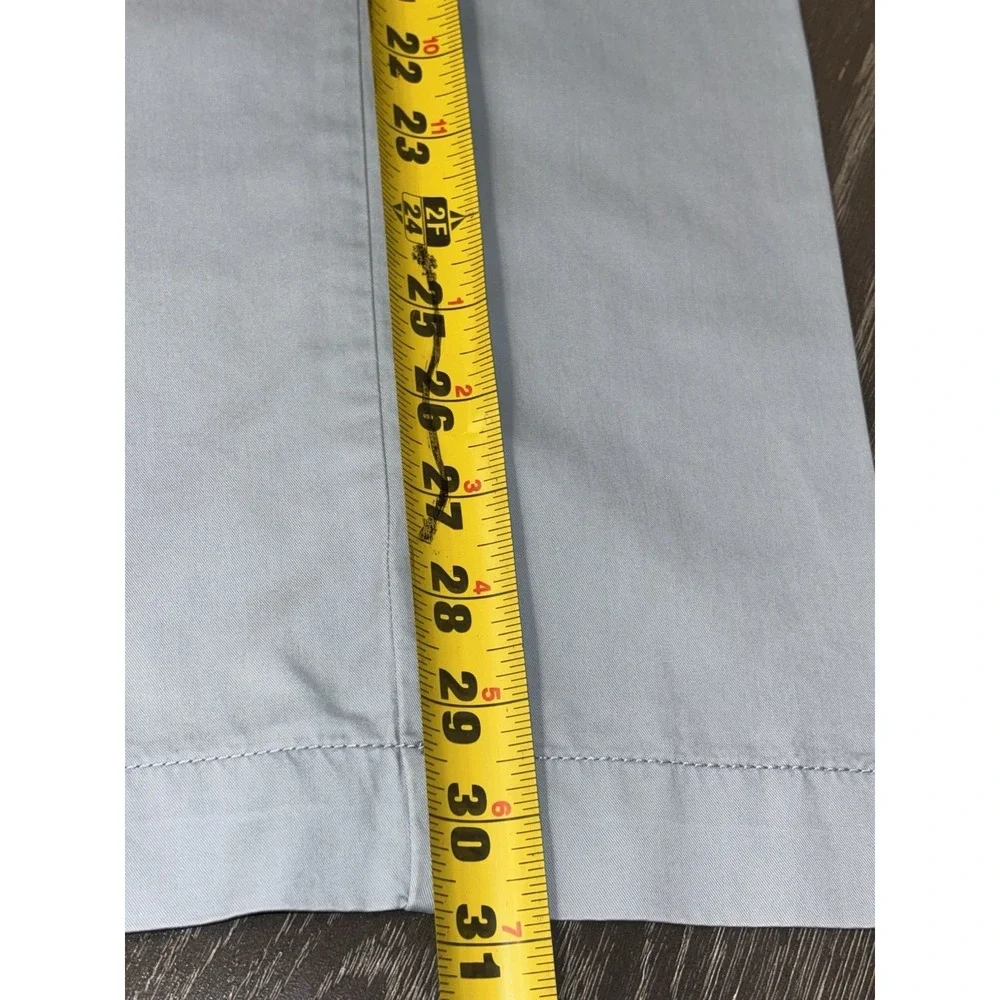 Polo Ralph Lauren Pants Mens 36X32 ‎ Blue Slim Stretch Chino Classic Flat Front